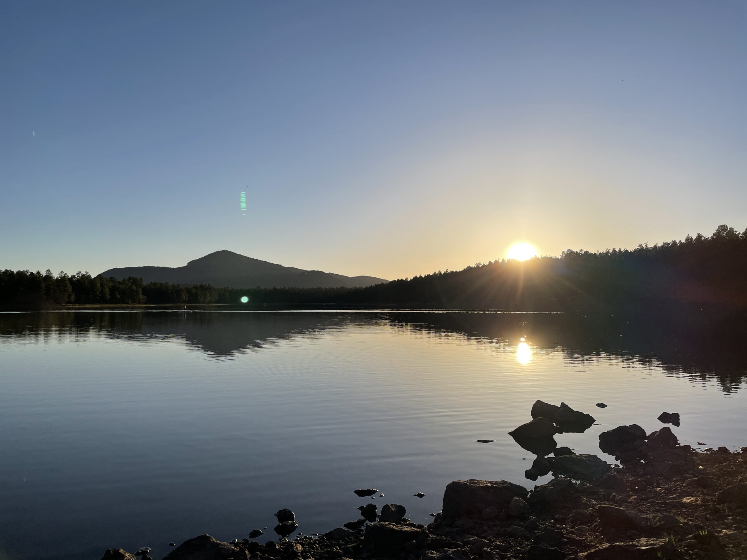 Sunrise at the lake
